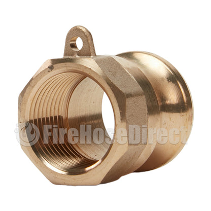 Brass 3/4" Male Camlock x 3/4" Female NPT