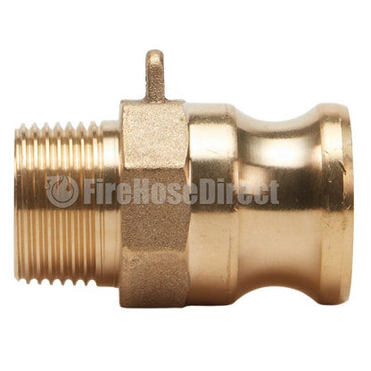 Brass 3/4" Male Camlock x 3/4" Male NPT