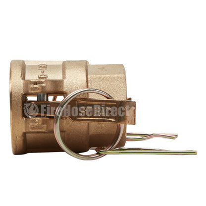 Brass 1" Female Camlock x 1" Female NPT