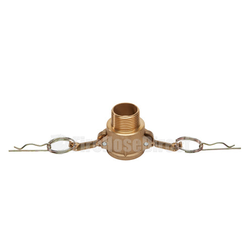 Brass 1" Female Camlock x 1" Male NPT