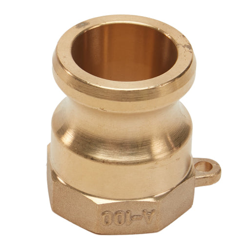 Brass 1" Male Camlock x 1" Female NPT