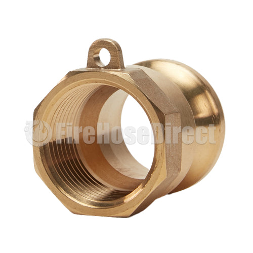 Brass 1" Male Camlock x 1" Female NPT