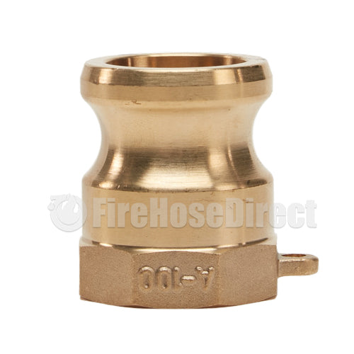 Brass 1" Male Camlock x 1" Female NPT