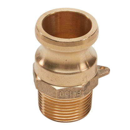 Brass 1" Male Camlock x 1" Male NPT