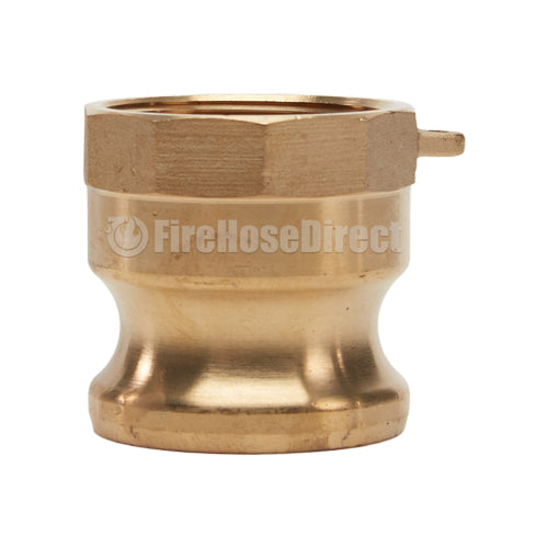 Brass 1 1/2" Male Camlock x 1 1/2" Female NPT