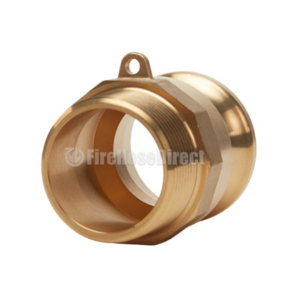 Brass 1 1/2" Male Camlock x 1 1/2" Male NPT