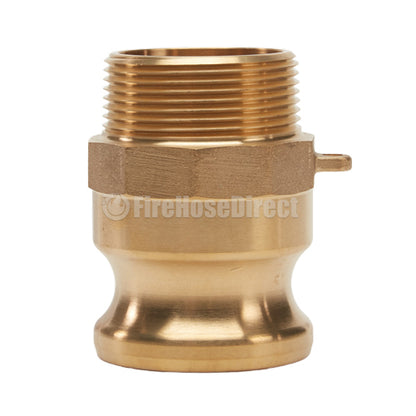 Brass 1 1/2" Male Camlock x 1 1/2" Male NPT