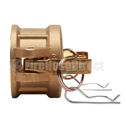 Brass 2" Female Camlock Dust Cap