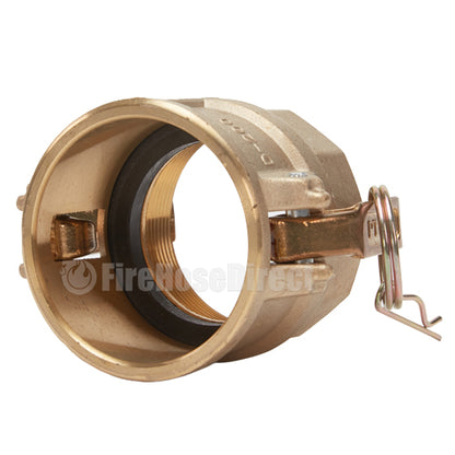 Brass 2" Female Camlock x 2" Female NPT