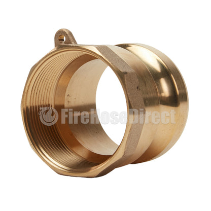 Brass 2" Male Camlock x 2" Female NPT