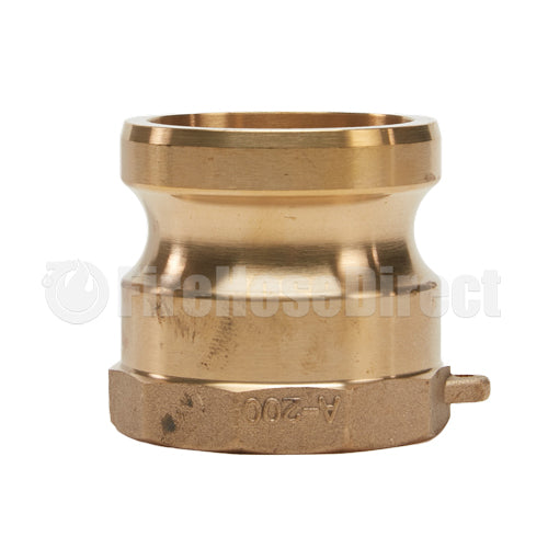 Brass 2" Male Camlock x 2" Female NPT