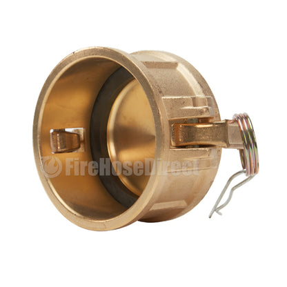 Brass 3" Female Camlock Dust Cap