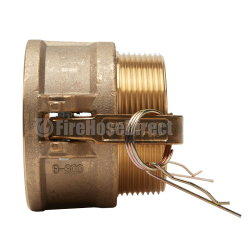 Brass 3" Female Camlock x 3" Male NPT