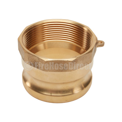 Brass 3" Male Camlock x 3" Female NPT