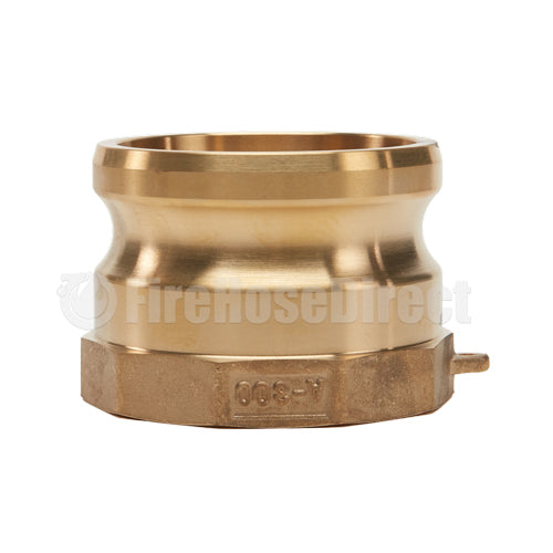 Brass 3" Male Camlock x 3" Female NPT