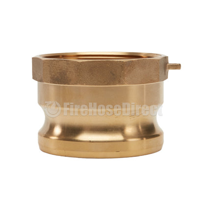 Brass 3" Male Camlock x 3" Female NPT