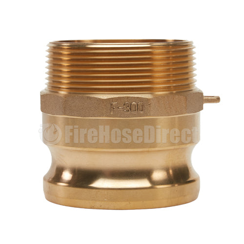 Brass 3" Male Camlock x 3" Male NPT