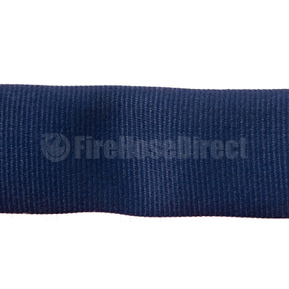 Blue 1 1/2" x 50' Double Jacket Fire Hose (Alum NH Couplings)