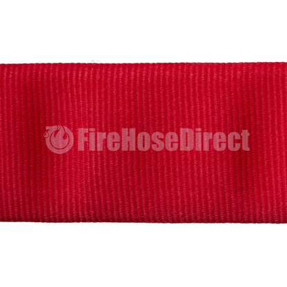 Red 1 1/2" x 15' Double Jacket Fire Hose (Alum NH Couplings)