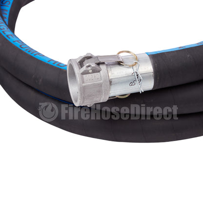 Black 2" x 20' Camlock / Threaded Suction Hose