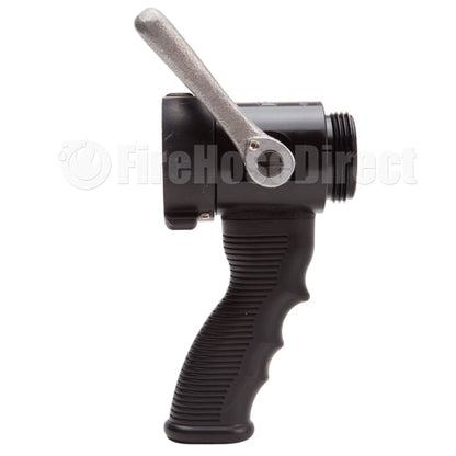 Aluminum Heavy-Duty 1 1/2" NH Ball Shut-Off With Pistol Grip