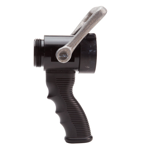 Aluminum Heavy-Duty 1 1/2" NH Ball Shut-Off With Pistol Grip