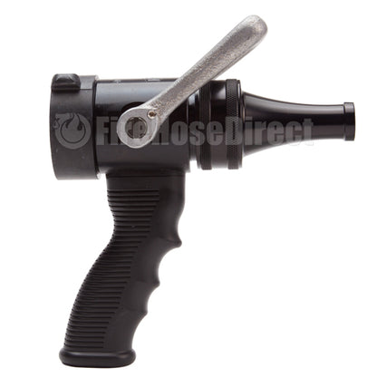 Aluminum 1 1/2" x 3/8" Orifice Pistol Grip Smooth Bore Nozzle (NH)