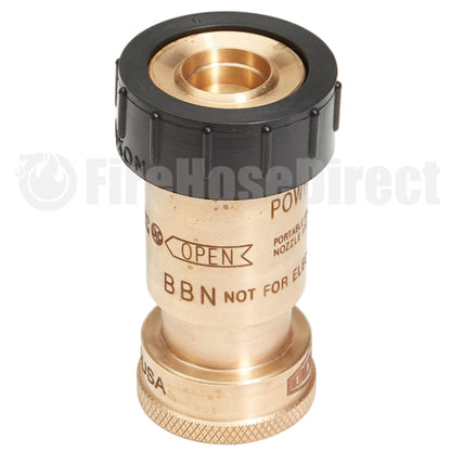 Brass 1" Heavy-Duty Industrial Nozzle (NH)