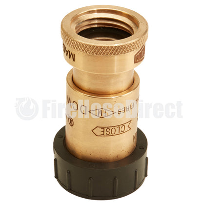 Brass 1" Heavy-Duty Industrial Nozzle (NH)