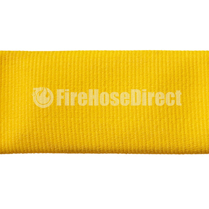 Yellow 1" x 50' Double Jacket Industrial Hose (Alum NH Couplings)