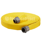 Buy Fire Hose - 1 x 50' Lay Flat Water Hose - Made in the USA - Yellow  Forestry Firefighter Hose - NH Couplings Online at desertcartINDIA