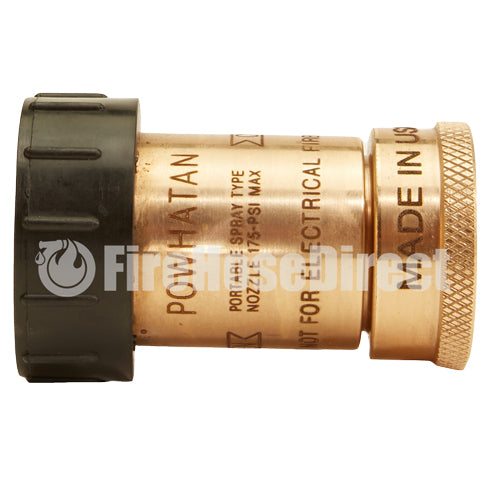 Brass 1" Heavy-Duty Industrial Nozzle (NH)