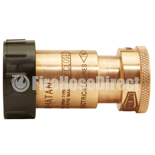 Brass 1" Heavy-Duty Industrial Nozzle (NH)