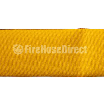 Yellow 1" x 50' Forestry Hose (Alum NPSH Couplings) - USA Made