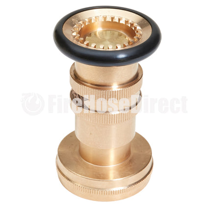 Brass 2" Heavy-Duty Industrial Fire Nozzle (NPSH)