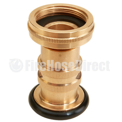 Brass 2" Heavy-Duty Industrial Fire Nozzle (NPSH)