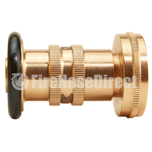 Brass 2" Heavy-Duty Industrial Fire Nozzle (NPSH)