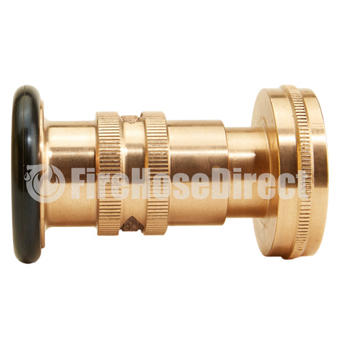 Brass 2" Heavy-Duty Industrial Fire Nozzle (NPSH)