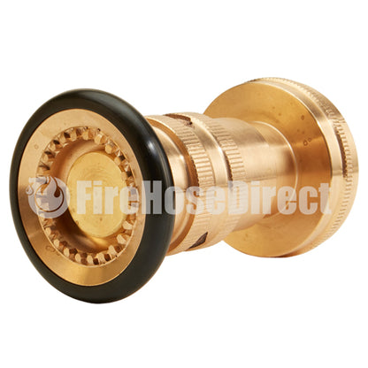 Brass 2" Heavy-Duty Industrial Fire Nozzle (NPSH)