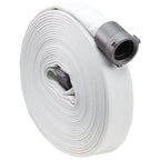 Fire Hose - 2 1/2 x 25' Lay Flat Water Hose - White Industrial Hose - NH  Couplings - Yahoo Shopping