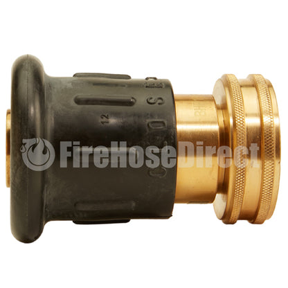 Brass 1 1/2" Full Bumper Fire Nozzle (NPSH)