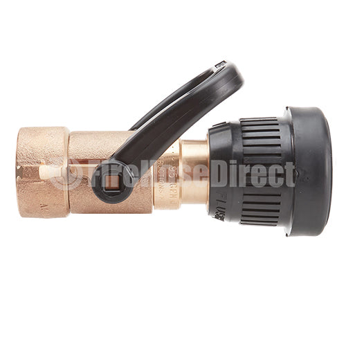 Brass U.S. Coast Guard 1 1/2” Shipboard Vari-Nozzle (NPSH)