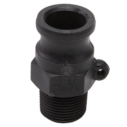 Plastic 3/4" Male Camlock x 3/4" Male NPT