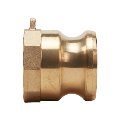 Brass 1 1/2" Male Camlock x 1 1/2" Female NPT