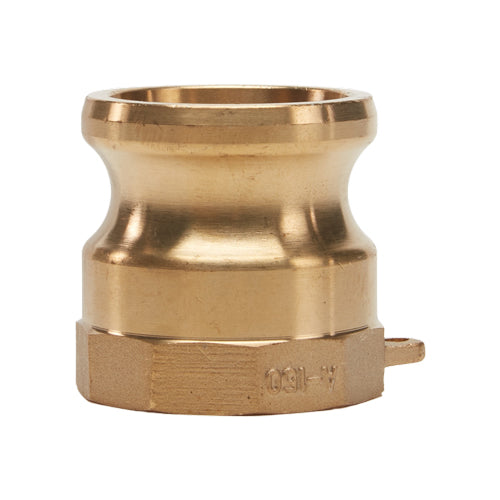 Brass 1 1/2" Male Camlock x 1 1/2" Female NPT