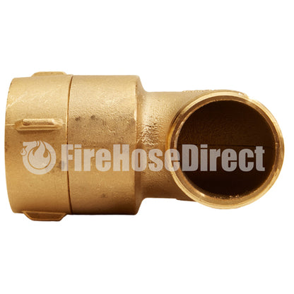 Brass 1 1/2" NPT x 1 1/2" NPT 90 Degree Elbow