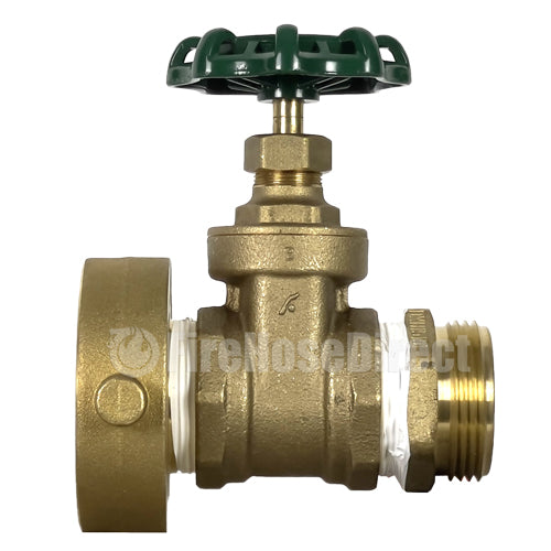 2 1/2" Female NH/NST x 1 1/2" Male NH/NST Shut-off Valve