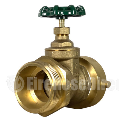 2 1/2" Female NH/NST x 2 1/2" Male NH/NST Shut-off Valve