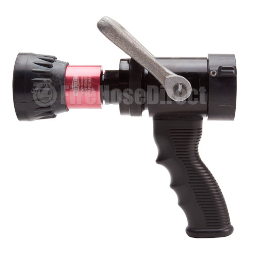 Aluminum 1 1/2" Pistol Grip Red Fire Nozzle (NPSH)