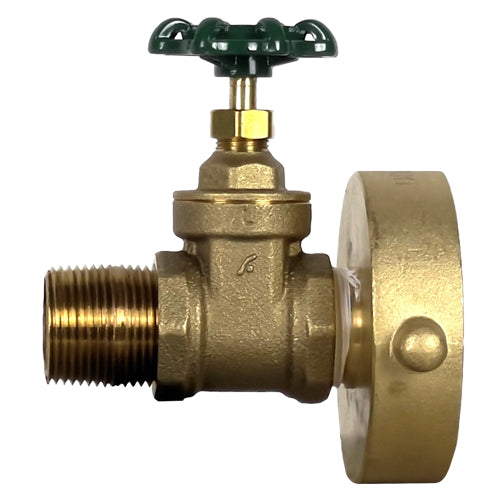 2 1/2" Female NH/NST x 1" Male NPT Shut-off Valve